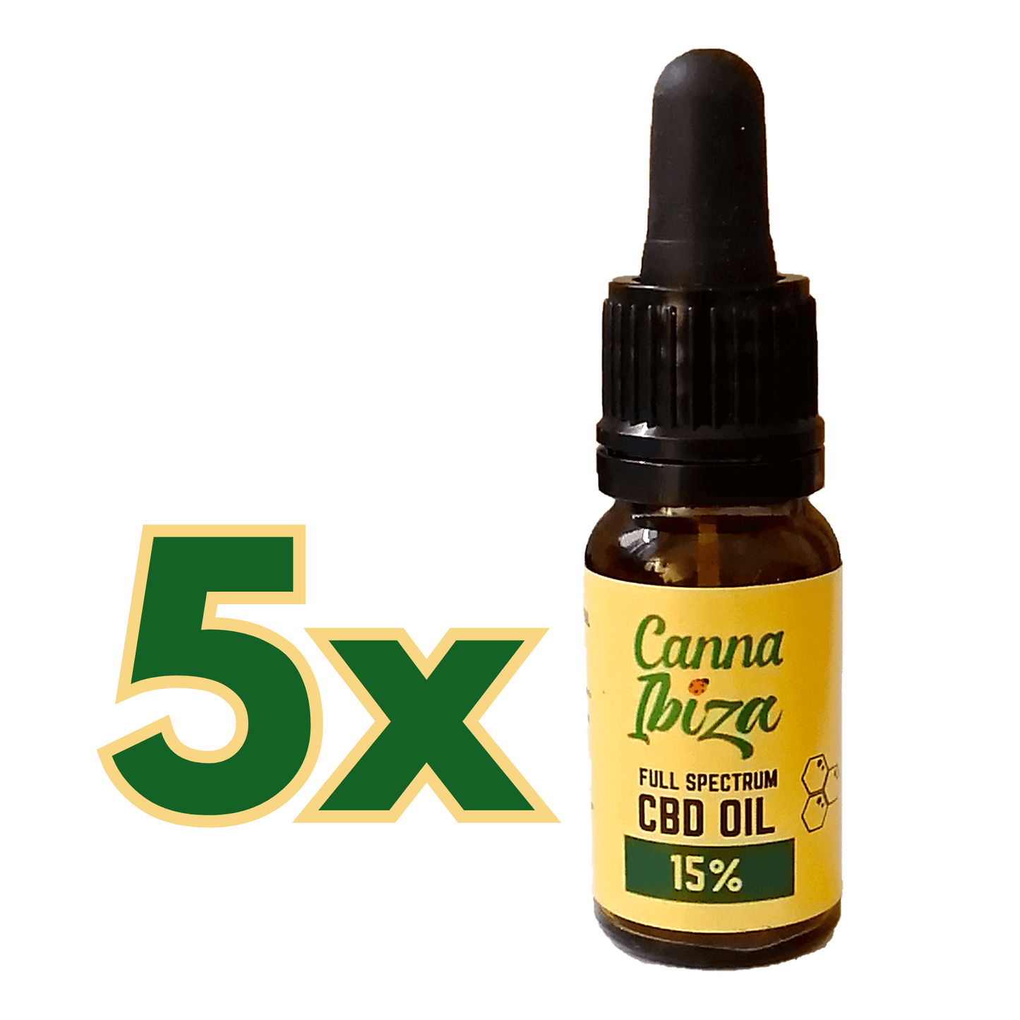 5x Full Spectrum Oil 15%