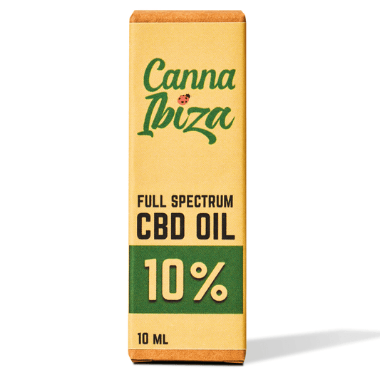 CannaIbiza Full Spectrum CBD Oil 10% Box