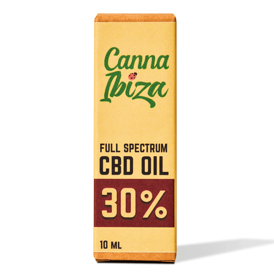 CannaIbiza Full Spectrum CBD Oil 30% Box