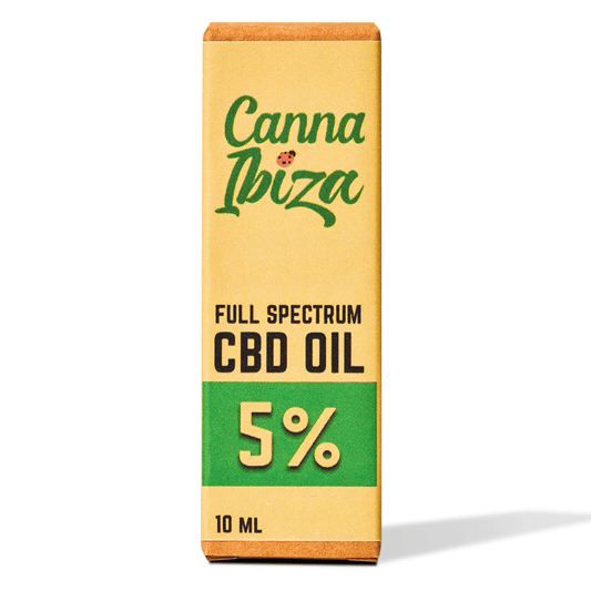 CannaIbiza Full Spectrum CBD Oil 5% Box