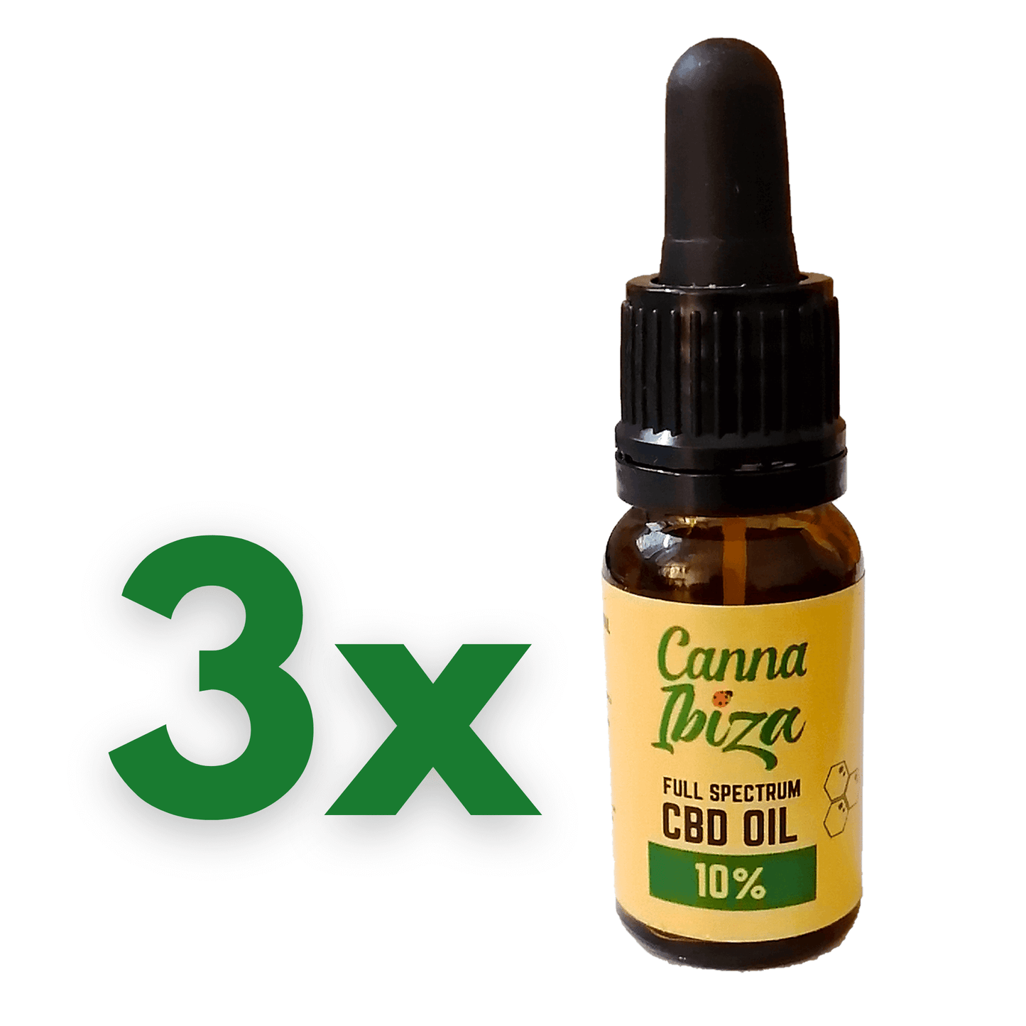 3x Full Spectrum Oil 10%