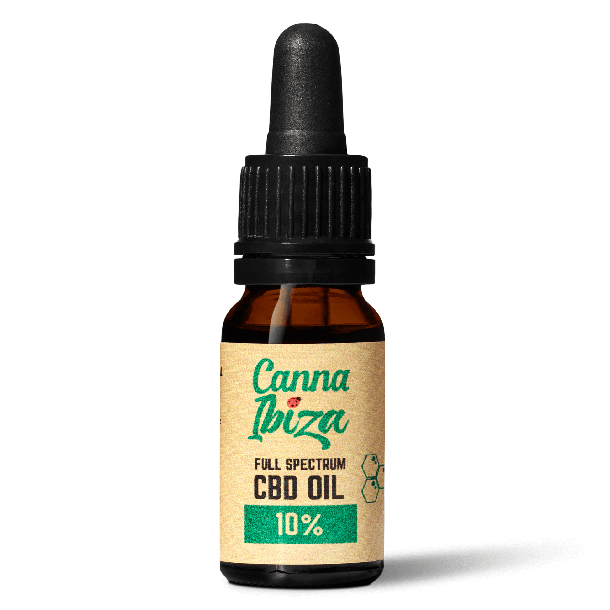 CannaIbiza Full Spectrum CBD Oil 10% Bottle